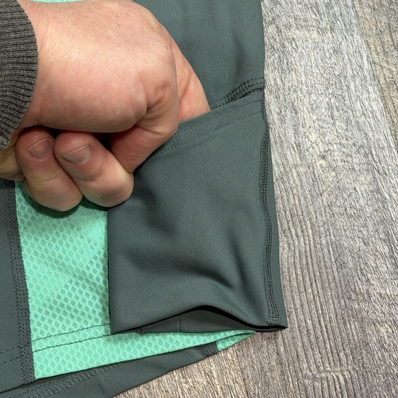 Patagonia Womens Gray All Weather 1/2 Zip Pullover Base Layer Small Running Top - Picture 6 of 16